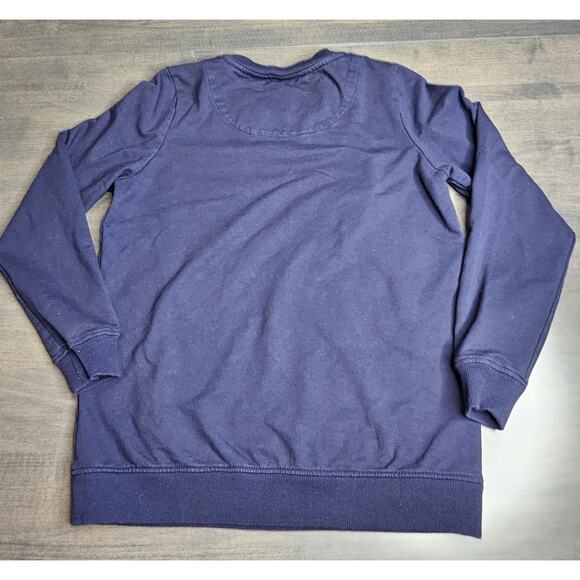Calvin Klein Women's Size Small Sweatshirt Navy Blue - Picture 2 of 4